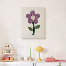 Load image into Gallery viewer, Punch Needle Kit with frame - Soft Spring Flower