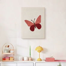 Load image into Gallery viewer, Punch Needle Kit with frame - Crimson Wings