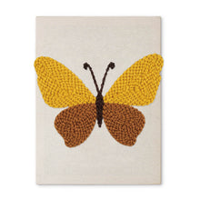 Load image into Gallery viewer, Punch Needle Kit with frame - Golden Butterfly Figured'Art