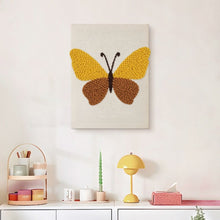 Load image into Gallery viewer, Punch Needle Kit with frame - Golden Butterfly