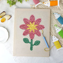 Load image into Gallery viewer, Punch Needle Kit with frame - Spring Petals