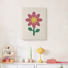 Load image into Gallery viewer, Punch Needle Kit with frame - Spring Petals