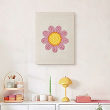 Load image into Gallery viewer, Punch Needle Kit with frame - Pink Daisy