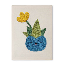 Load image into Gallery viewer, Punch Needle Kit with frame - Happy Succulent Figured'Art