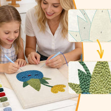 Load image into Gallery viewer, Punch Needle Kit with frame - Happy Succulent