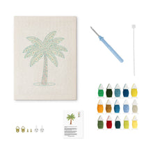 Load image into Gallery viewer, Punch Needle Kit with frame - Palm Paradise