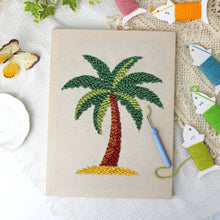 Load image into Gallery viewer, Punch Needle Kit with frame - Island Escape