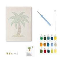 Load image into Gallery viewer, Punch Needle Kit with frame - Island Escape
