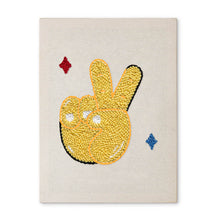 Load image into Gallery viewer, Punch Needle Kit with frame - Peace and Shine Figured'Art