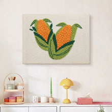 Load image into Gallery viewer, Punch Needle Kit with frame - Golden Corn