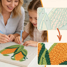 Load image into Gallery viewer, Punch Needle Kit with frame - Golden Corn