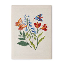 Load image into Gallery viewer, Punch Needle Kit with frame - Blooming Butterfly Figured'Art