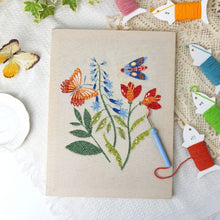 Load image into Gallery viewer, Punch Needle Kit with frame - Blooming Butterfly