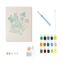 Load image into Gallery viewer, Punch Needle Kit with frame - Blooming Butterfly