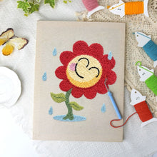 Load image into Gallery viewer, Punch Needle Kit with frame - Rainy Day Joy