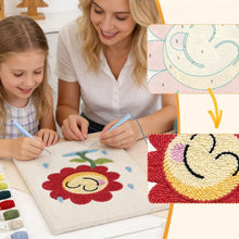 Load image into Gallery viewer, Punch Needle Kit with frame - Rainy Day Joy