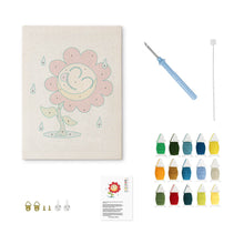 Load image into Gallery viewer, Punch Needle Kit with frame - Rainy Day Joy