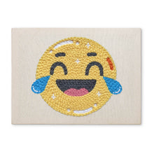 Load image into Gallery viewer, Punch Needle Kit with frame - Emoji Fun Figured'Art
