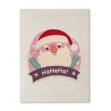 Load image into Gallery viewer, Punch Needle Kit with frame - Santa's Laugh Figured'Art