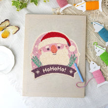 Load image into Gallery viewer, Punch Needle Kit with frame - Santa's Laugh