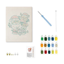 Load image into Gallery viewer, Punch Needle Kit with frame - Santa and Friends