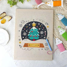Load image into Gallery viewer, Punch Needle Kit with frame - Magical Christmas Tree