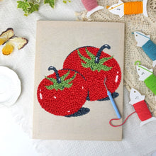 Load image into Gallery viewer, Punch Needle Kit with frame - Fresh Tomatoes