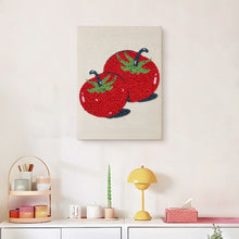 Load image into Gallery viewer, Punch Needle Kit with frame - Fresh Tomatoes