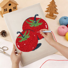 Load image into Gallery viewer, Punch Needle Kit with frame - Fresh Tomatoes