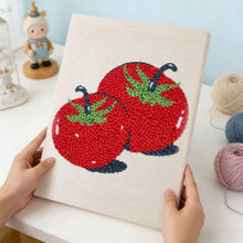 Load image into Gallery viewer, Punch Needle Kit with frame - Fresh Tomatoes