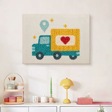 Load image into Gallery viewer, Punch Needle Kit with frame - Delivery of Love
