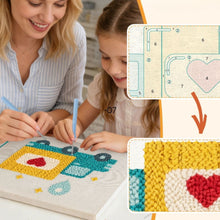 Load image into Gallery viewer, Punch Needle Kit with frame - Delivery of Love