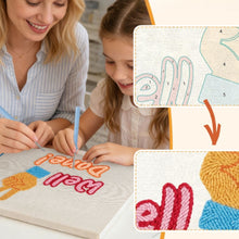 Load image into Gallery viewer, Punch Needle Kit with frame - Well Done