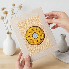 Load image into Gallery viewer, Punch Needle Kits (4 pieces) with frames - Street Food 2