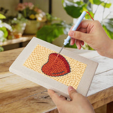 Load image into Gallery viewer, Punch Needle Kits (4 pieces) with frames - Yummy Favorites 2