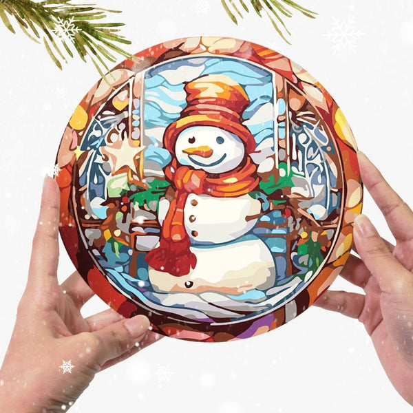 Paint by numbers 8" Placemats (6 pieces) - Creative Christmas Gift