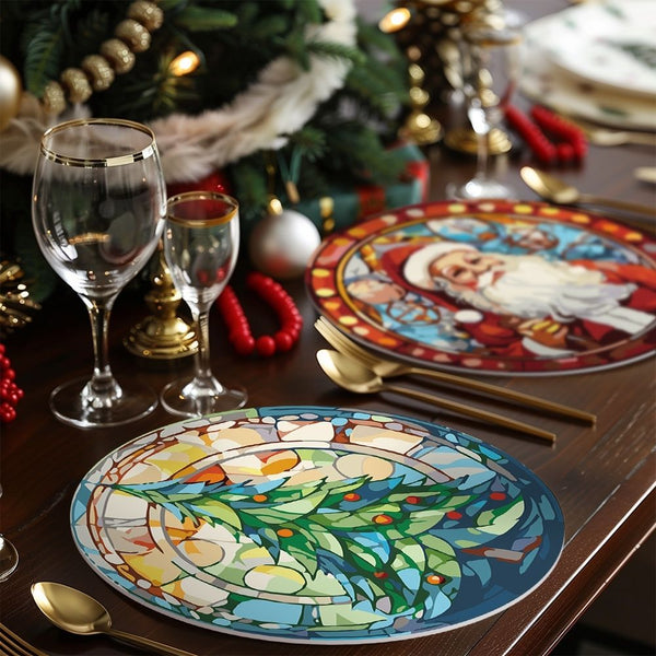 Paint by numbers 8" Placemats (6 pieces) - Creative Christmas Gift