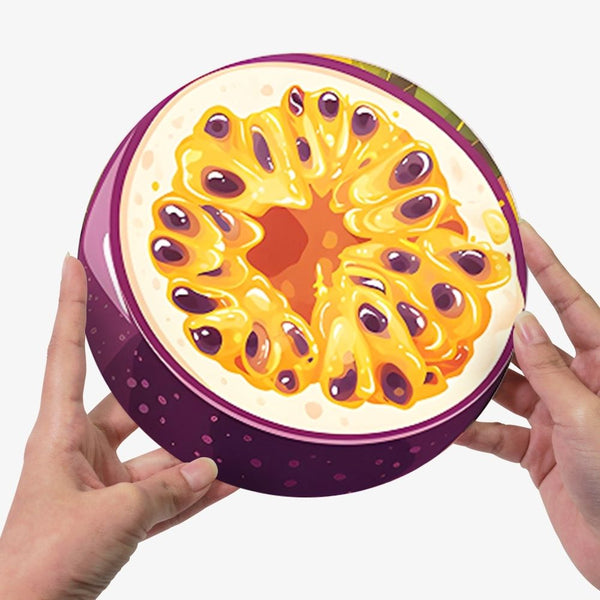 Paint by numbers 8" Placemats (6 pieces) - Tropical Fruit Slice