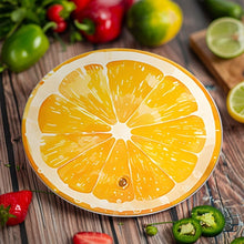 Load image into Gallery viewer, Paint by numbers 8" Placemats (6 pieces) - Tropical Fruit Slice