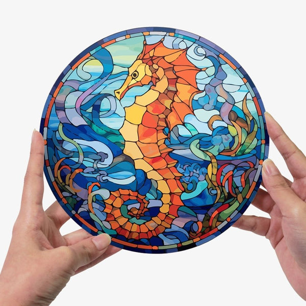 Paint by numbers 8" Placemats (4 pieces) - Ocean Creatures