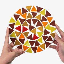 Load image into Gallery viewer, Paint by numbers 8" Placemats (6 pieces) - Modern Geometric