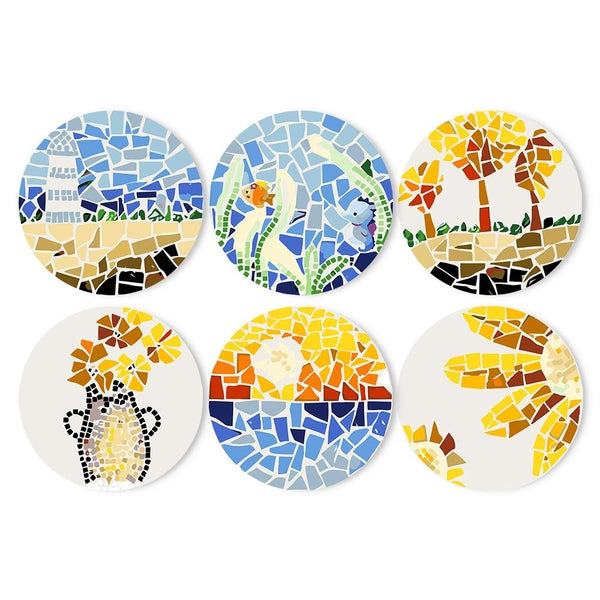 Paint by numbers 8" Placemats (6 pieces) - Coastal Living