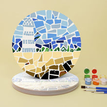 Load image into Gallery viewer, Paint by numbers 8" Placemats (6 pieces) - Coastal Living