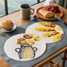 Load image into Gallery viewer, Paint by numbers 8" Placemats (6 pieces) - Coastal Living