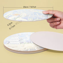 Load image into Gallery viewer, Paint by numbers 8" Placemats (6 pieces) - Coastal Living
