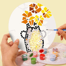 Load image into Gallery viewer, Paint by numbers 8" Placemats (6 pieces) - Botanical and Nature