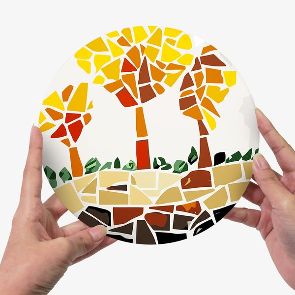 Paint by numbers 8" Placemats (6 pieces) - Botanical and Nature