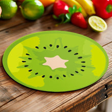 Load image into Gallery viewer, Paint by numbers 8" Placemats (6 pieces) - Colorful Fruit Slice