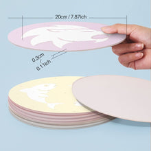 Load image into Gallery viewer, Paint by numbers 8" Placemats (12 pieces) - Zodiac Signs Series 2