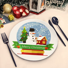 Load image into Gallery viewer, Paint by numbers 8" Placemats (4 pieces) - Santa Claus